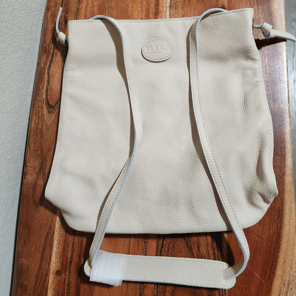 M.I.L.A. - Luxury Soft Creamy Leather Crossbody - NWT